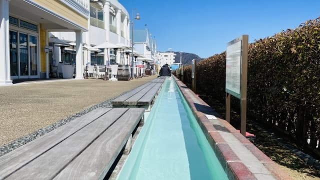 伊東マリンタウンの足湯